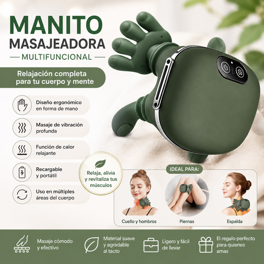 Manito masajeadora Multifuncional